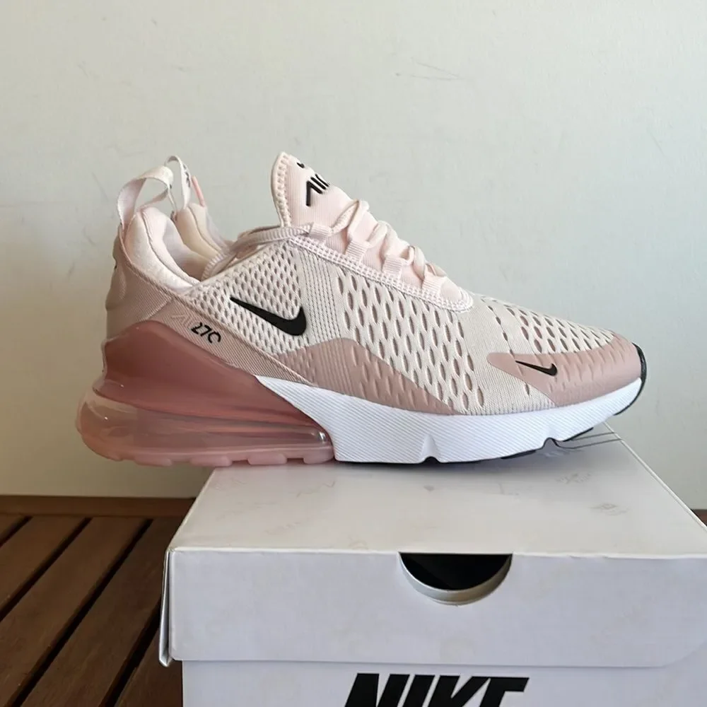 Nike Air Max 270 Light Soft Pink USA Women Size 9.5/UK 7/EU 41(AH6789-604)
